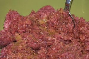 Add Condiments to Ground Beef