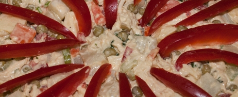 Recipe: Ensalada de Gallina | Venezuelan Christmas Dinner Chicken Salad