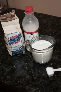 Mix Milk, Sugar and Yeast